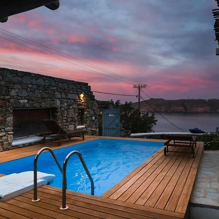 Allaya,Panormos Villa Private Pool 외부 사진