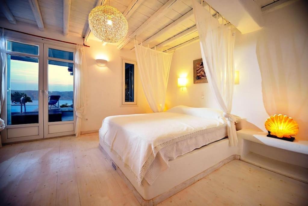 Allaya,Panormos Villa Private Pool 외부 사진