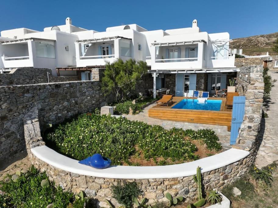Allaya,Panormos Villa Private Pool 외부 사진