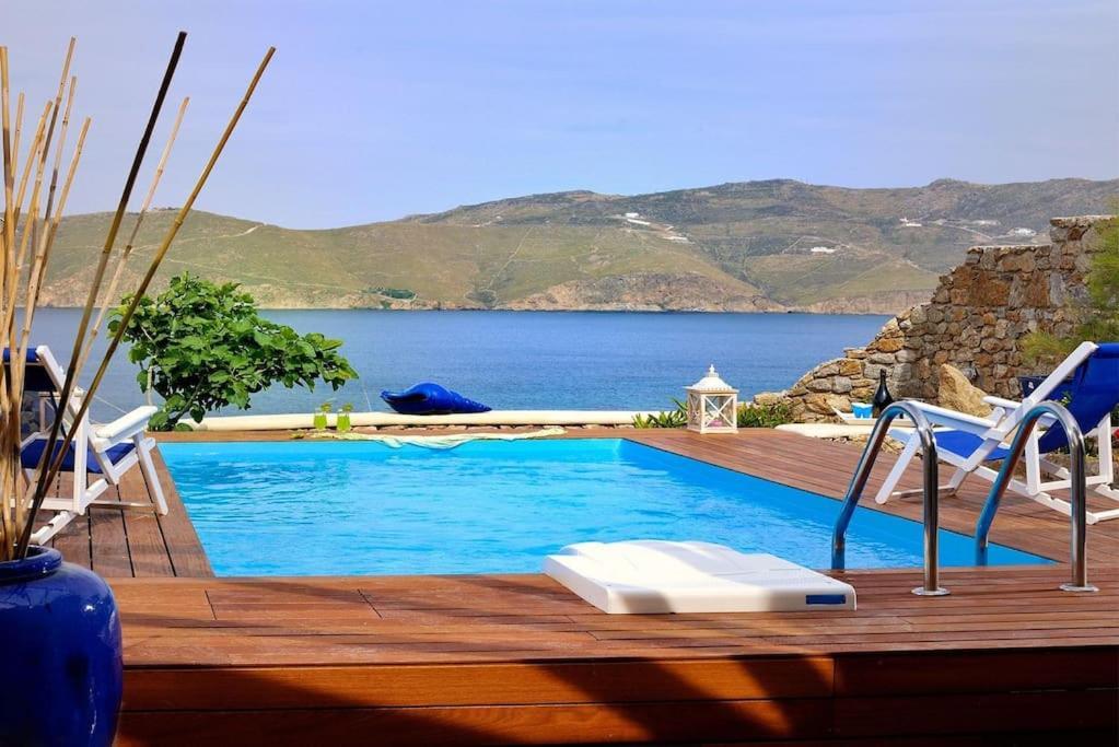 Allaya,Panormos Villa Private Pool 외부 사진