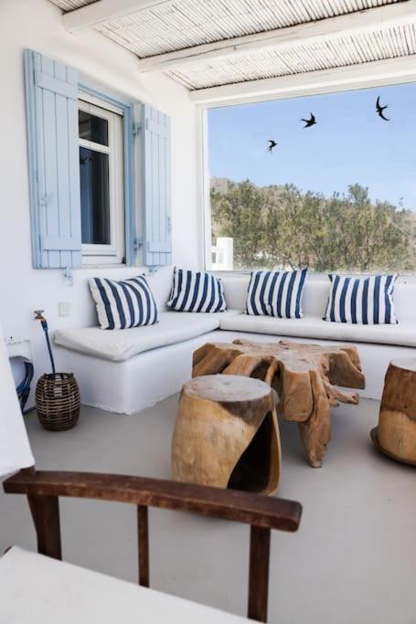 Allaya,Panormos Villa Private Pool 외부 사진