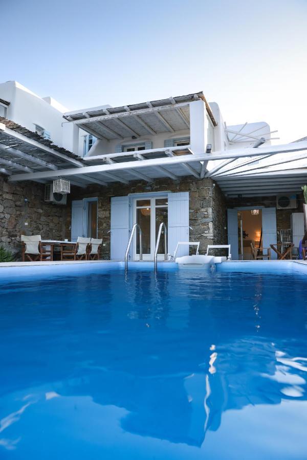 Allaya,Panormos Villa Private Pool 외부 사진