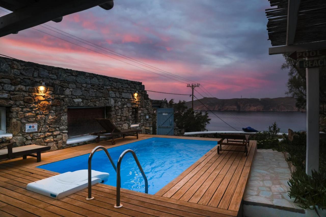 Allaya,Panormos Villa Private Pool 외부 사진